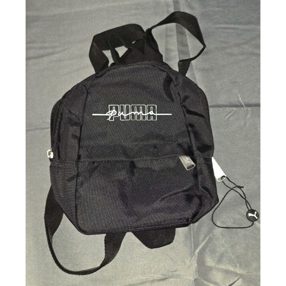 Puma Small Backpack Purse Black New No Tags Se Way 1 Height 8" Width 5.5"
